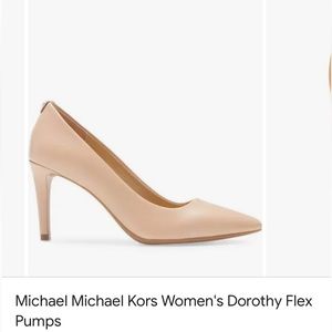 MICHAEL KORS Dorothy Flex Tailored Pointed Toe Pumps
